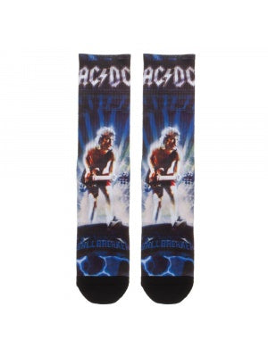 AC DC Ball Breaker Crew Socks