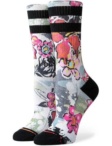 Soul Flower Crew Socks