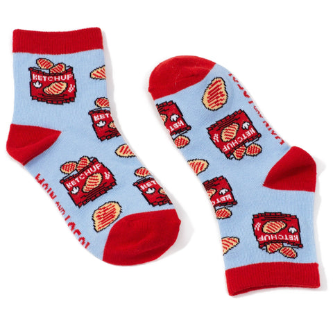 Ketchup Chips Socks (kids)