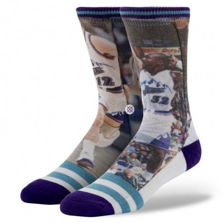 NBA Stockton/Malone Crew Socks