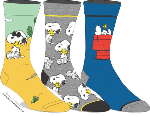 Peanuts Snoopy Socks (3 pairs)