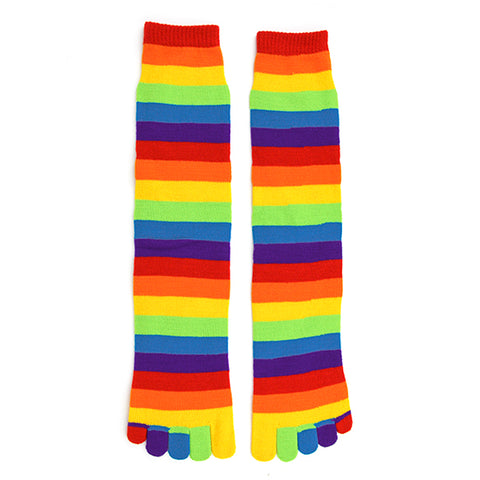 Rainbow Toe Socks