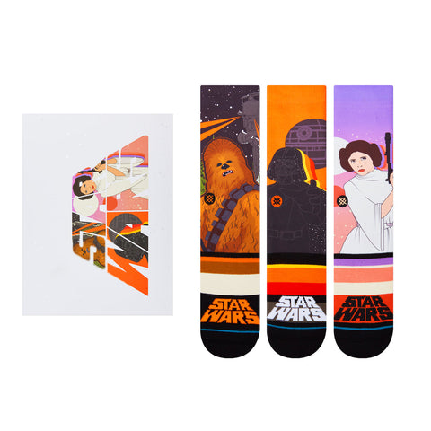 Star Wars  by Jax X  Crew Socks Box Set