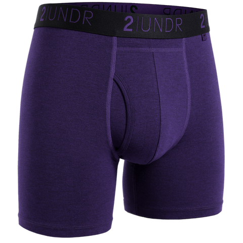 2 UNDR Swing Shift 6" Boxer Brief  (Amethyst)