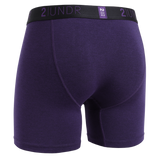 2 UNDR Swing Shift 6" Boxer Brief  (Amethyst)