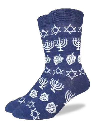 Hanukkah Crew Socks