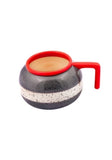 Curling Rock Mug - Red
