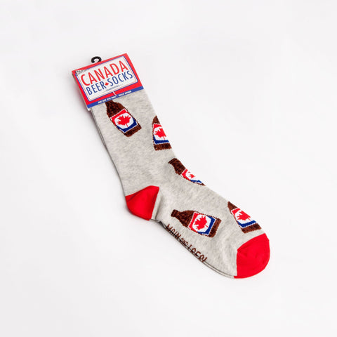 Canada Beer Socks