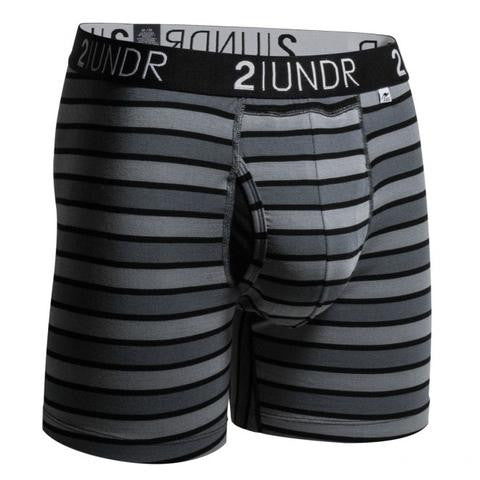 2UNDR Swing Shift Underwear (Black Stripes)