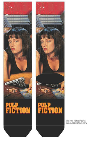 Pulp Fiction Poster Socks