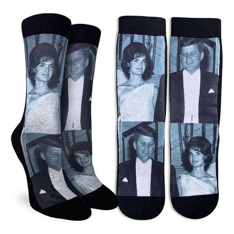 PresidentJohn &Jackie Kennedy Socks