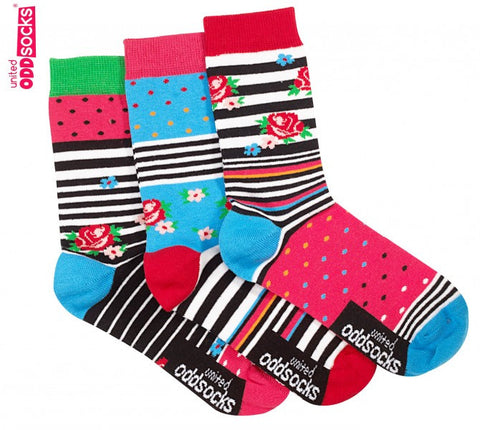 Milly - 3 Ladies Single Socks
