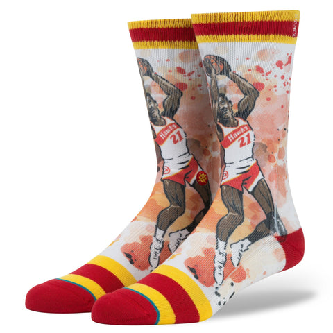 Dominique Wilkins - NBA Legends Cartoon Socks