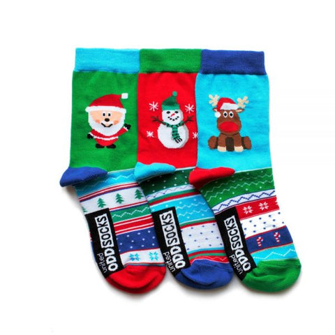 Snow (3 single socks for Kids)
