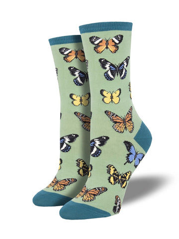 Majestic Butterflies Socks  Socks (women's)