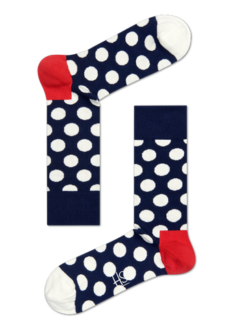 Big Dots - Navy/Red/White