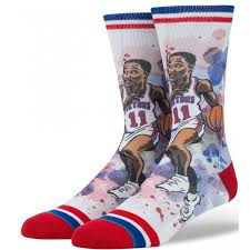 Isaiah Thomas NBA Legends Cartoon Socks