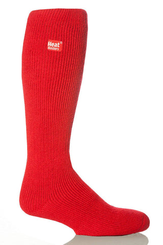 Heat Holders Long Thermal Socks - Red