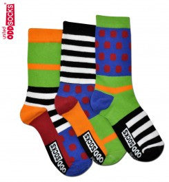 Random - 3 Boys Single Socks
