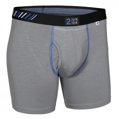 2UNDR Swing Shift Underwear (Grey/Blue)